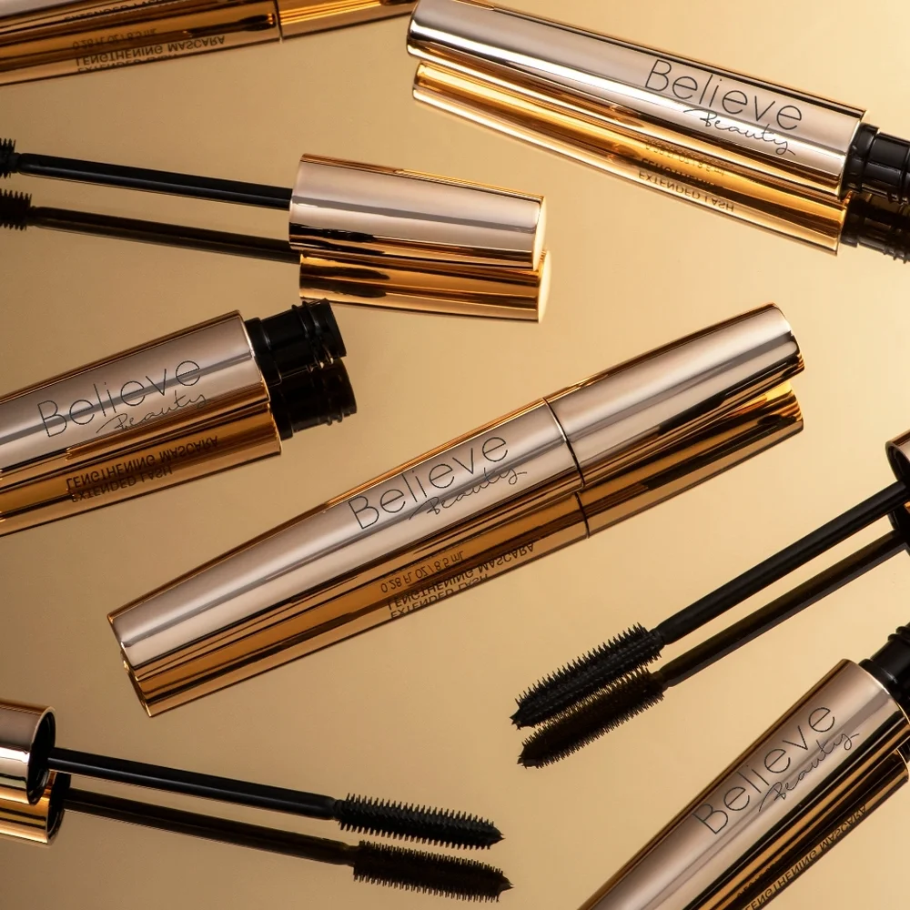 *3/15* NEW Believe Beauty Extended Lash Lengthening Brown Mascara